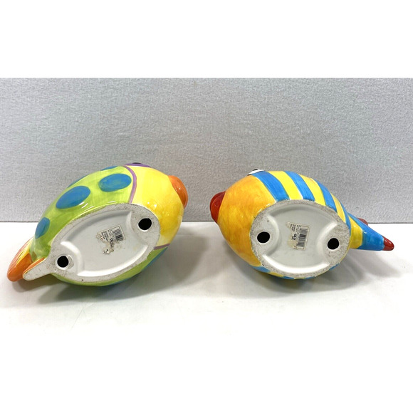 Old Pottery Ceramic Tropical Fish Artsy Home‎ Decor - Picture 7 of 12